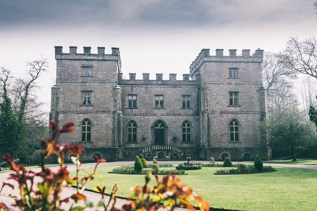 Clearwell Castle in Autumn